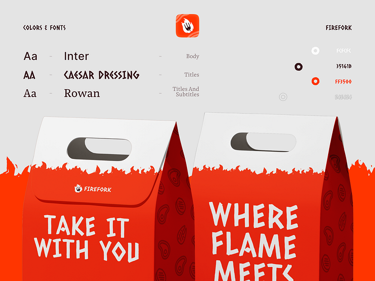 Fire & Forke UI